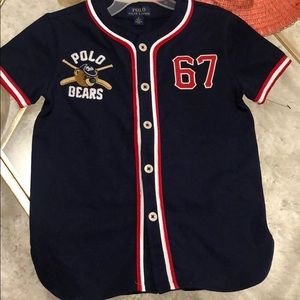 Polo Bear Baseball style jersey